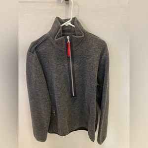 Prada XL Grey Wool Sweater